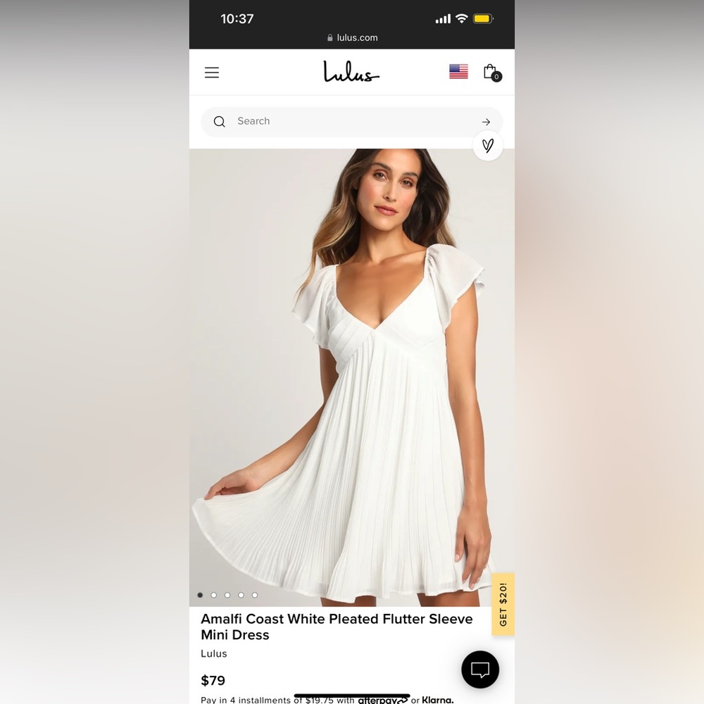 Lulus Amalfi Coast White Dress